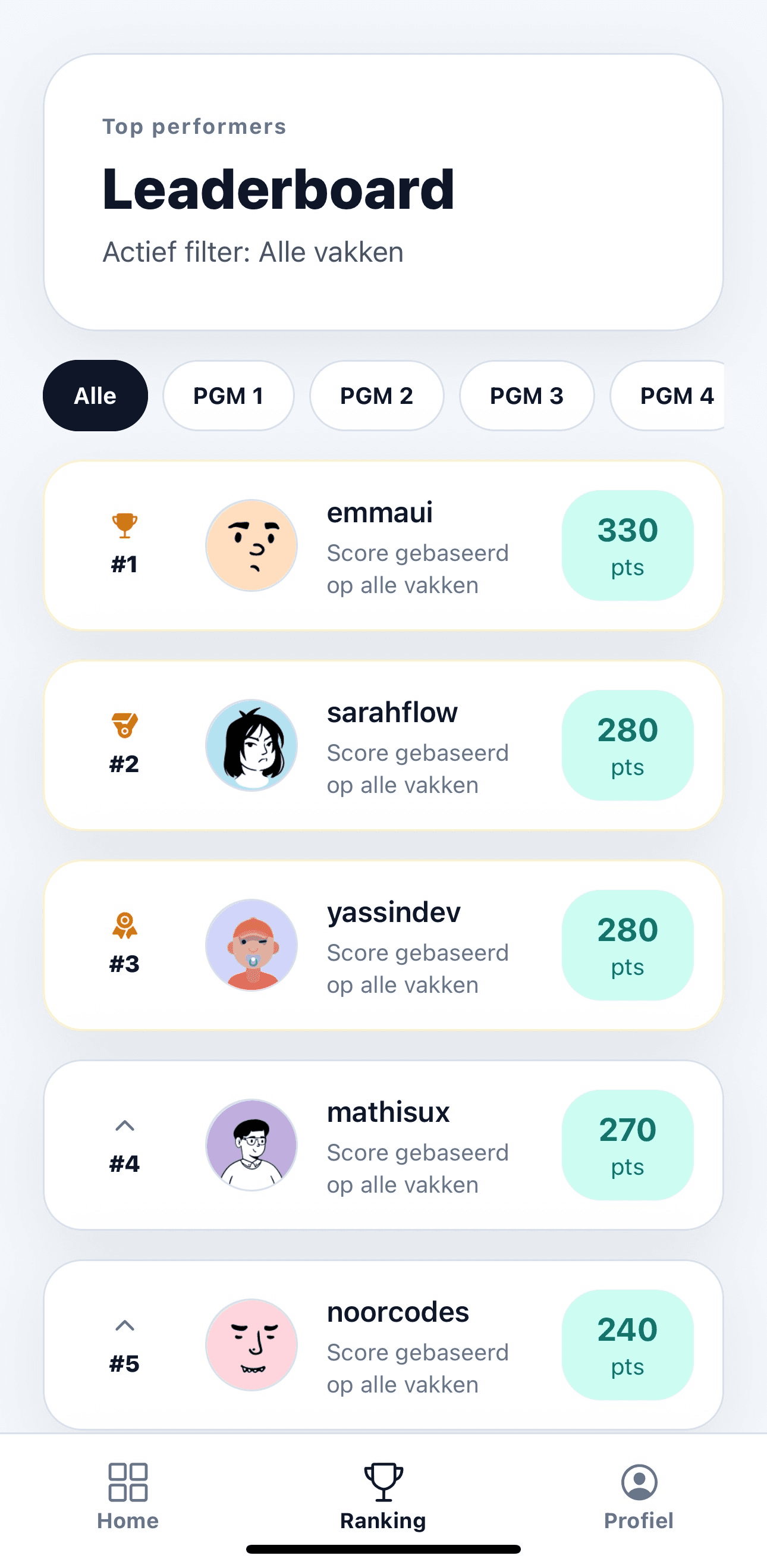 OA Code Quiz screenshot 3